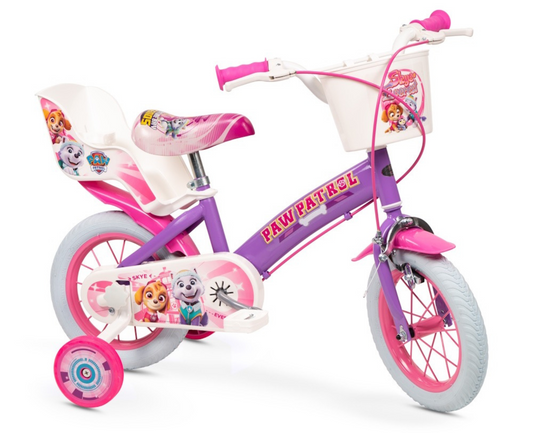 Disney's Paw Patrol Kids Bike Red or Purple 2 to 5 years (12-inch)