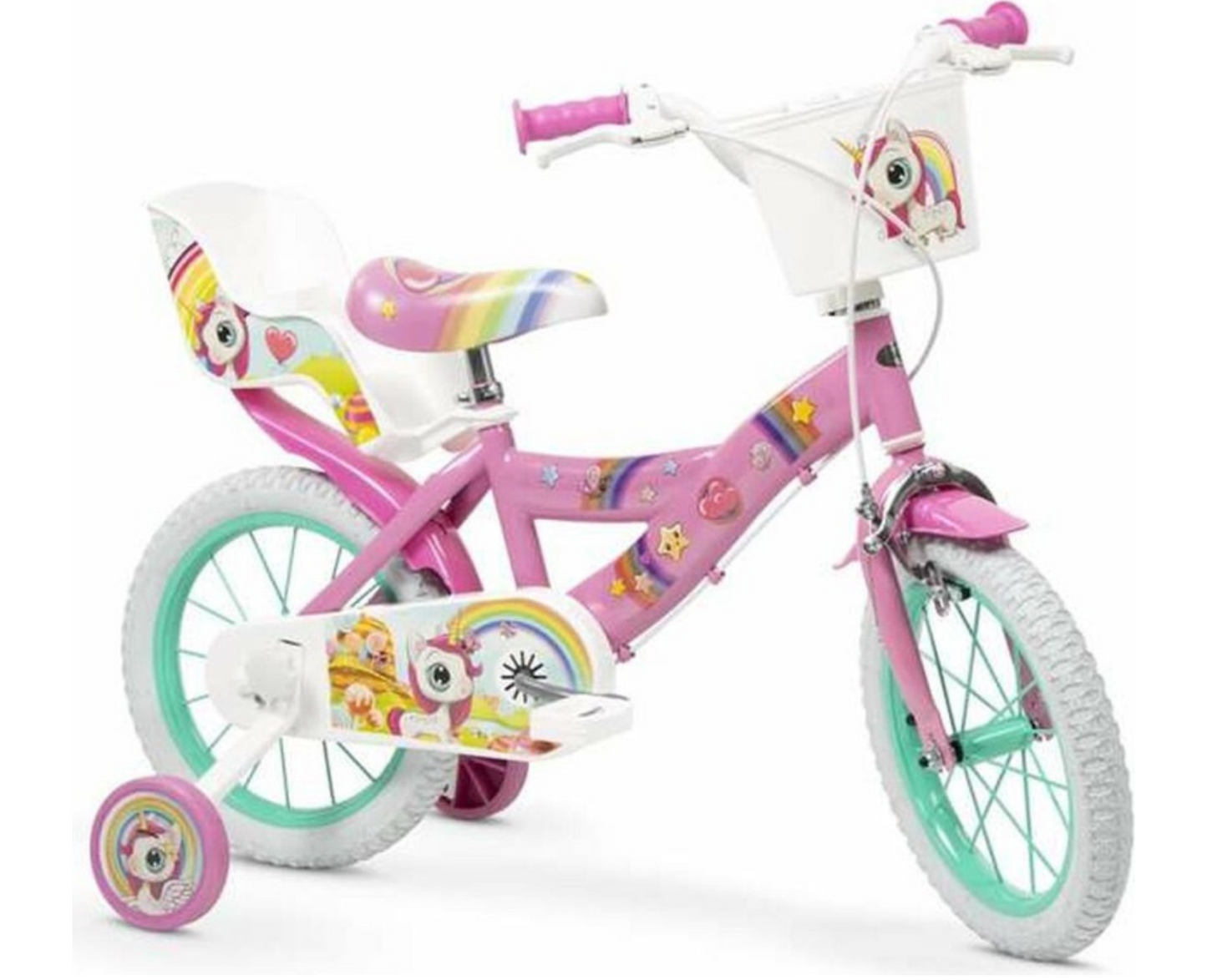 Unicorn Kids Bike 4 to 7 years (16-inch)